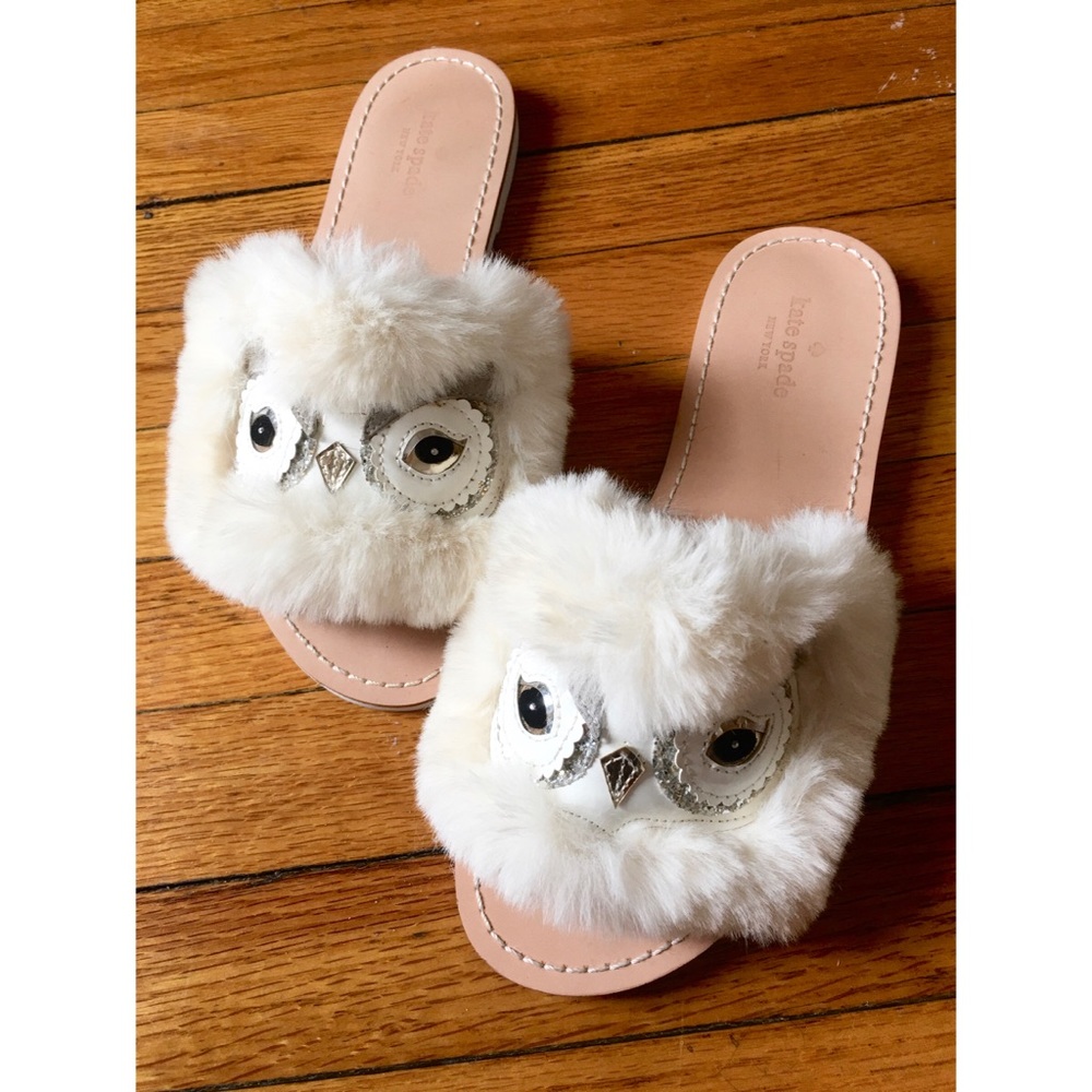 Kate Spade Ingrid Owl Slides